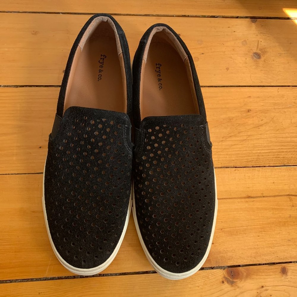 Frye & co Suede Slip-Ons
